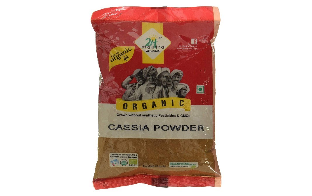 24 Mantra Organic Cassia Powder    Pack  100 grams